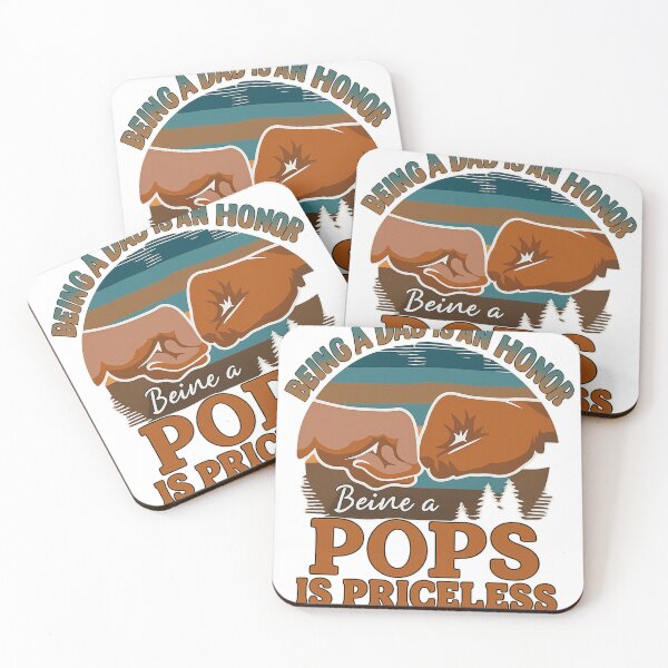 Item preview, Being a Dad is an Honor Retro Illustration designed and sold by haitrieuic96.