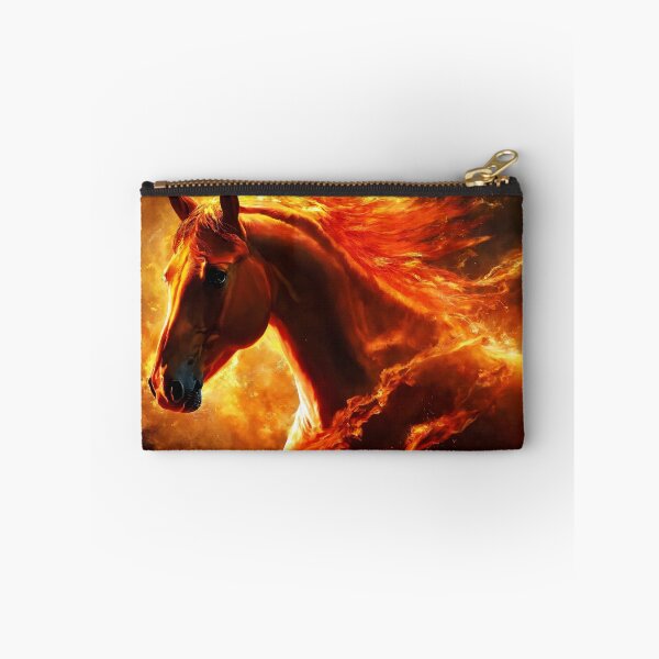 Item preview, fire horse, horse, animals, flame, fire designed and sold by DonnaBlankaArt.