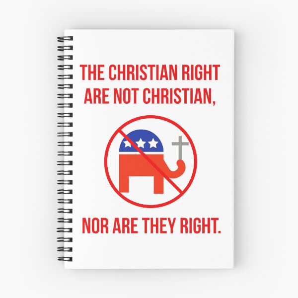 Item preview, The Christian right are not Christian nor are they right.  designed and sold by Rachel the Artist .