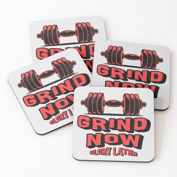 Item preview, Grind Now Glory Design - Gaming and Workout Design designed and sold by Charcoalart.