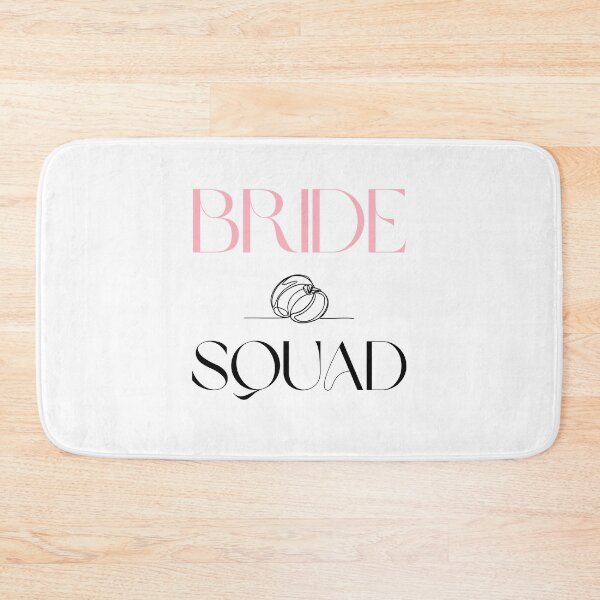 Item preview, Bride Squad Design - Elegant & Fun Graphic for Bachelorette Party and Bridal Gifts on White designed and sold by Pixie-agenca.