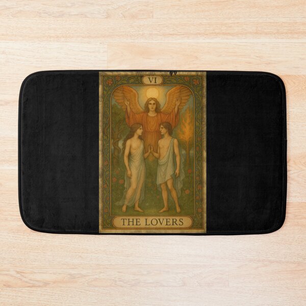 Item preview, Art Nouveau Tarot - The Lovers Card designed and sold by FabcoDesign.