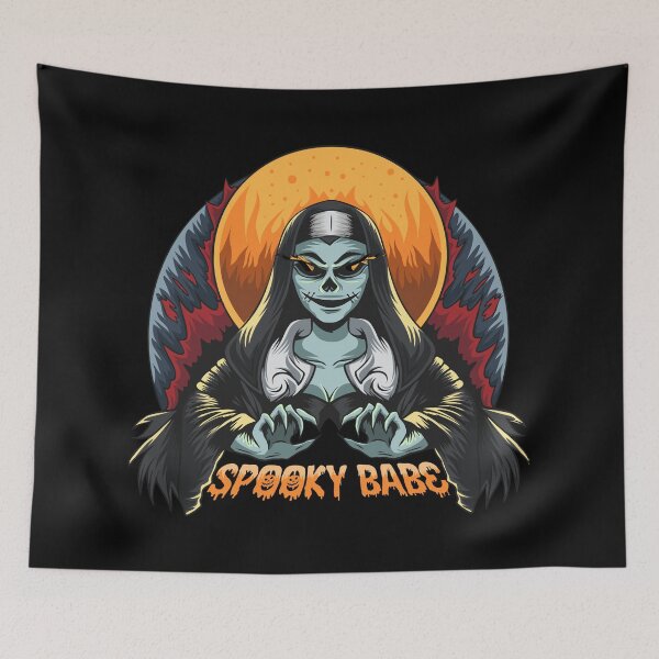 Item preview, Halloween Vintage - Spooky Babe designed and sold by DIRTYSKETCHH.