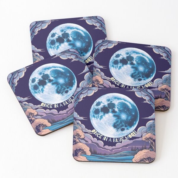 Item preview, Once In A Blue Moon. Text version. designed and sold by Shoot-The-Moon.