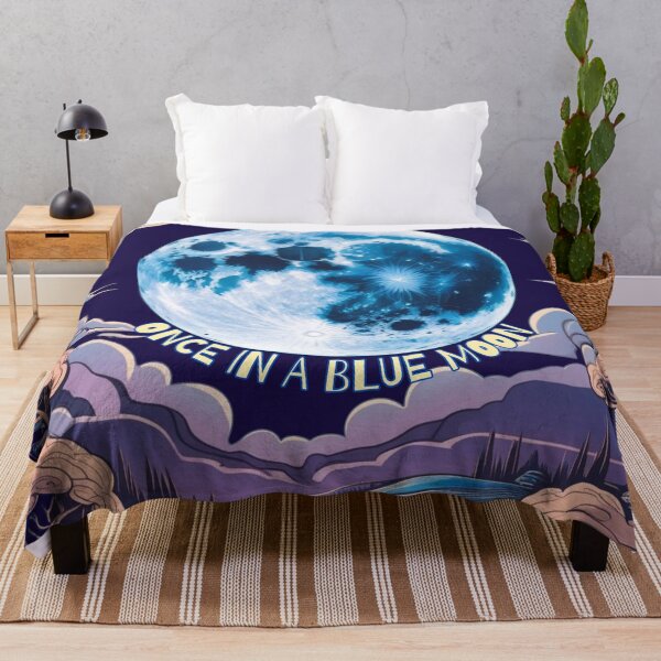 Item preview, Once In A Blue Moon. Text version. designed and sold by Shoot-The-Moon.