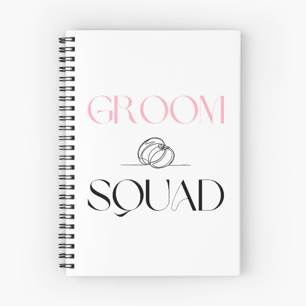 Item preview, Groom Squad Design - Clean & Fun Graphic for Groomsmen and Bachelor Party on White designed and sold by Pixie-agenca.