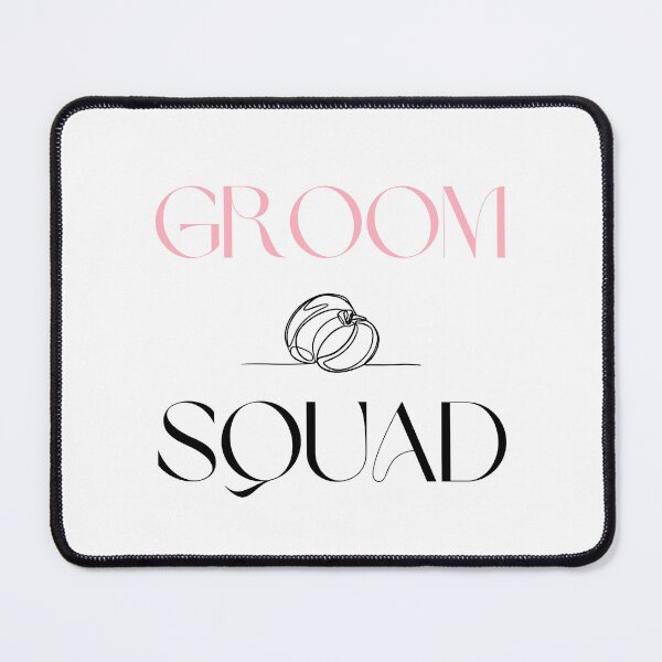 Item preview, Groom Squad Design - Clean & Fun Graphic for Groomsmen and Bachelor Party on White designed and sold by Pixie-agenca.