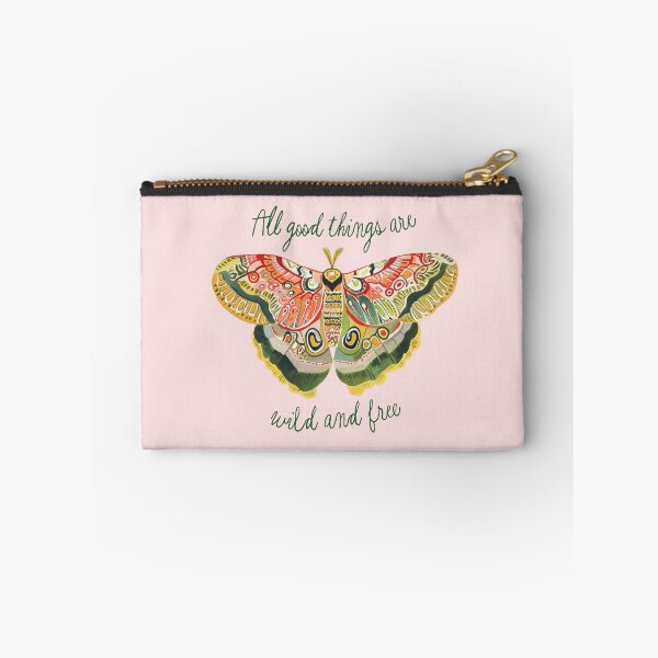 Item preview, Watercolor Wild Moth on Pink designed and sold by toastedpixels.