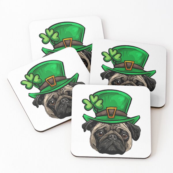 Item preview, St Patricks Day Pug designed and sold by whyitsme.