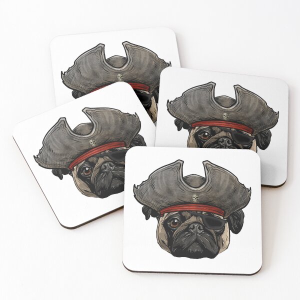 Item preview, Pug Pirate designed and sold by whyitsme.