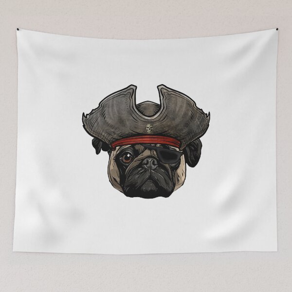 Item preview, Pug Pirate designed and sold by whyitsme.