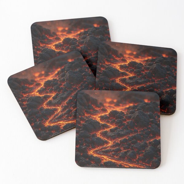 Item preview, Volcanic Molton Lava Flow designed and sold by whatsinmyhead.