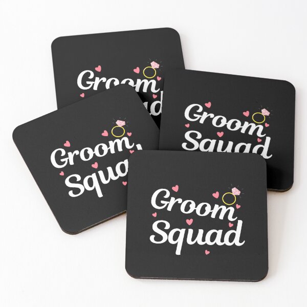 Item preview, Groom Squad Design - Ultimate Bachelor Party Graphic for Groomsmen on Black designed and sold by Pixie-agenca.