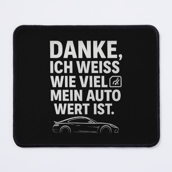 Item preview, Thanks, I know how much my car is worth – Funny Car Meme Design designed and sold by Domci.