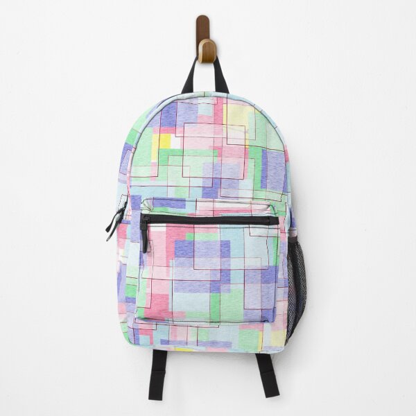 Item preview, Layered Squares: Pastel Blocks designed and sold by Quennie Bacol Artwork.
