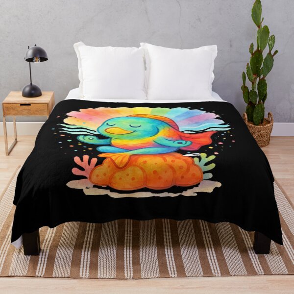 Item preview, Zen Parrot Fish – Rainbow Calm Underwater designed and sold by JaroPrints.