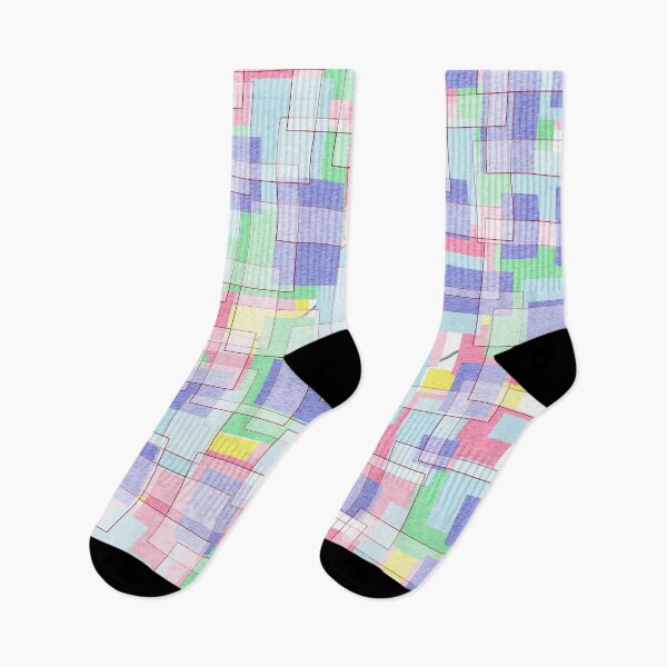 Item preview, Layered Squares: Pastel Blocks designed and sold by Quennie Bacol Artwork.