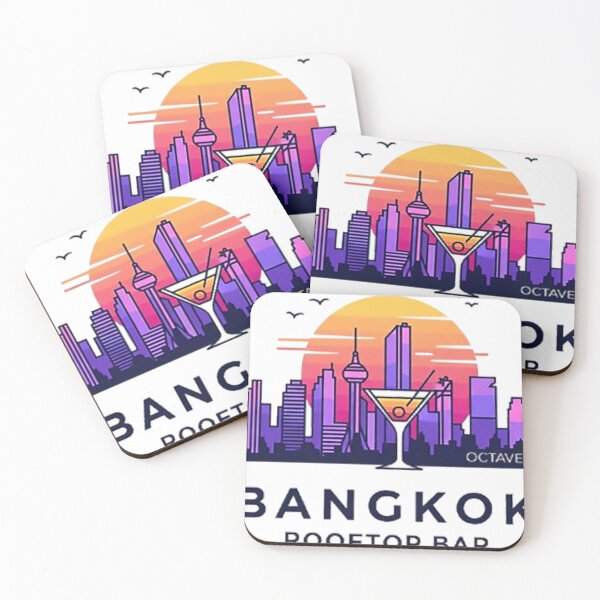 Item preview, BANGKOK ROOFTOP BAR designed and sold by likbatonboot.