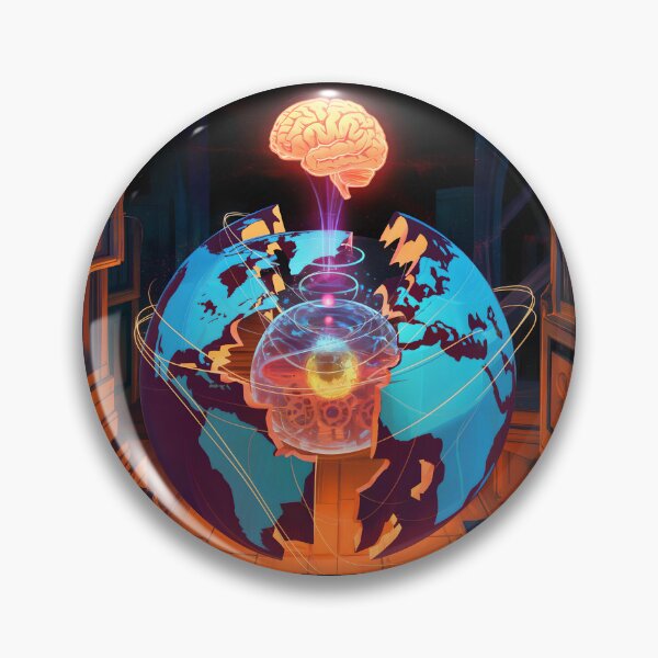 Item preview, Intelligence Linking Planet and Mind Together designed and sold by WatchesAndMore.