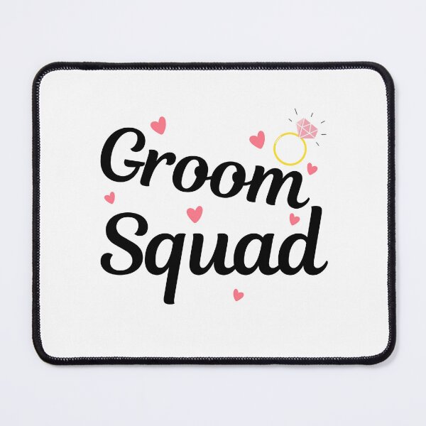 Item preview, Groom Squad Design - Sleek White Graphic for Groomsmen and Wedding Crew designed and sold by Pixie-agenca.