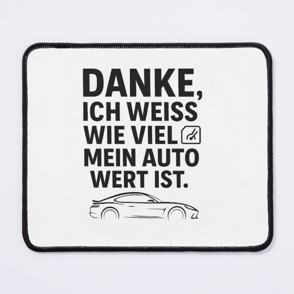 Item preview, Thanks, I know how much my car is worth – Funny Car Meme Design designed and sold by Domci.