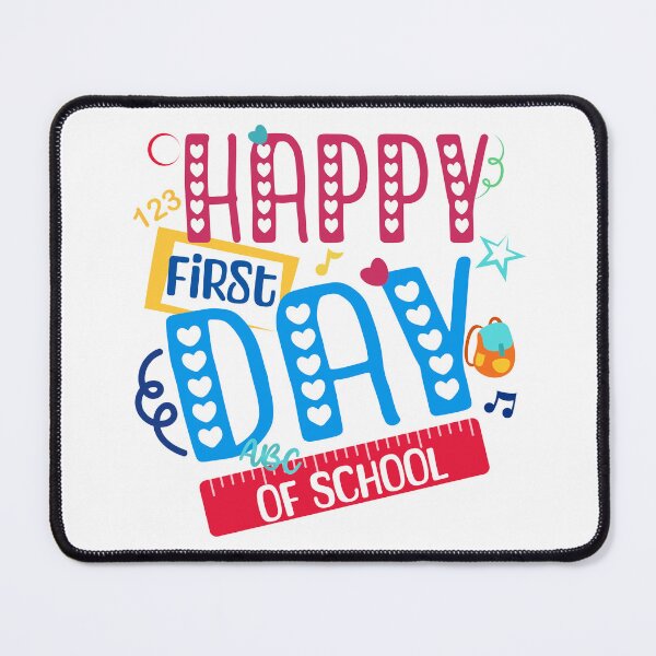 Item preview, Happy First Day Of School designed and sold by OB-Store.