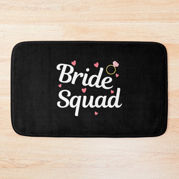 Item preview, Bride Squad Design - Stylish & Sassy Graphic for Bridal Crew on Black designed and sold by Pixie-agenca.