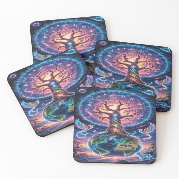 Item preview, Lifestyle Hub: Cosmic Tree Of Life designed and sold by M&M Lifestyle Hub.