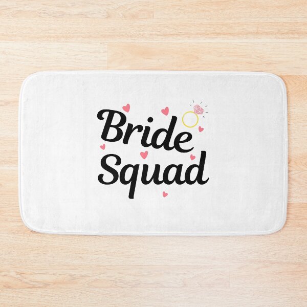 Item preview, Bride Squad Design - Fun & Elegant Graphic for Bridal Party Essentials on White designed and sold by Pixie-agenca.