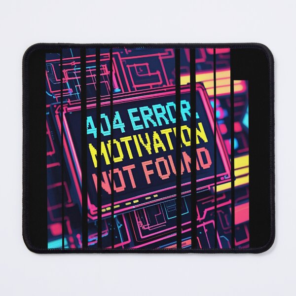Item preview, 404 Error Motivation Not Found Design Classic error popup with pixelated font 1 designed and sold by Neon G.