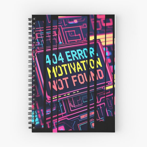 Item preview, 404 Error Motivation Not Found Design Classic error popup with pixelated font 1 designed and sold by Neon G.