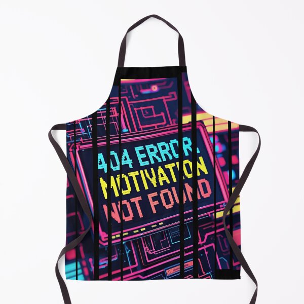 Item preview, 404 Error Motivation Not Found Design Classic error popup with pixelated font 1 designed and sold by Neon G.