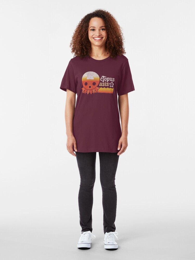 Alternate view of Octopus Oasis Slim Fit T-Shirt