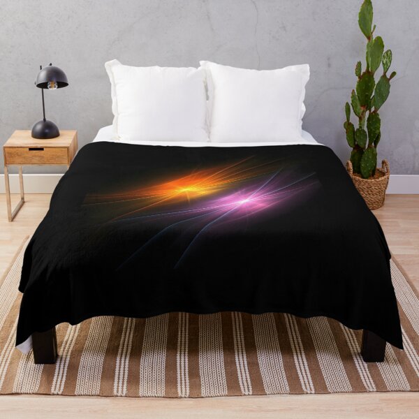 Item preview, Cosmic Collision – Abstract Light Energy Art designed and sold by JaroPrints.