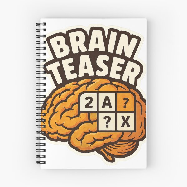 Item preview, Brain Teaser design designed and sold by FuzzyMood-_-.