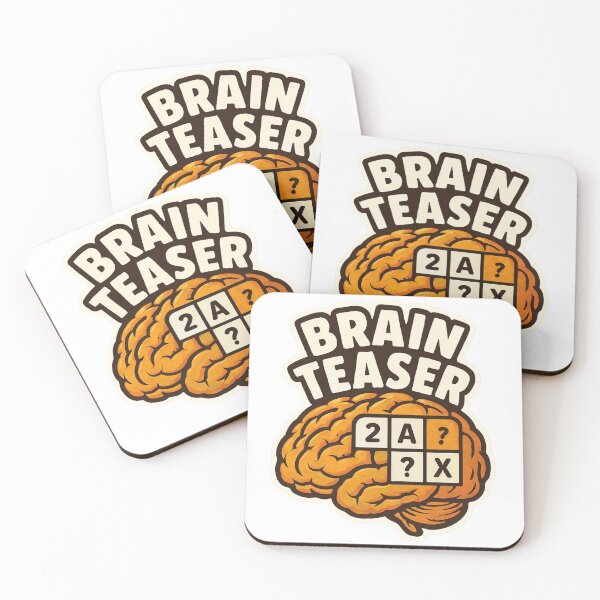 Item preview, Brain Teaser design designed and sold by FuzzyMood-_-.