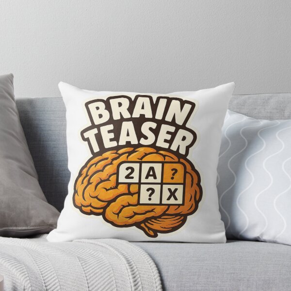 Item preview, Brain Teaser design designed and sold by FuzzyMood-_-.