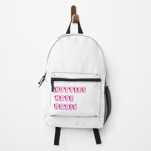Item preview, Hotties Hate Nazis (pink) designed and sold by SpectacledPeach.