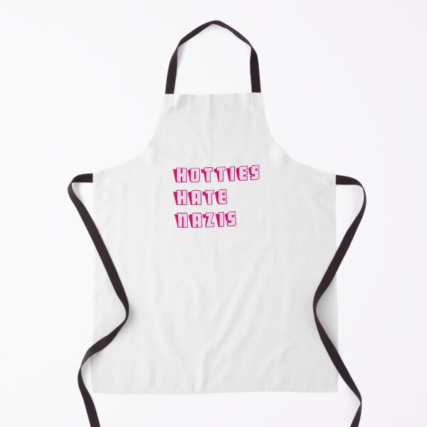 Item preview, Hotties Hate Nazis (pink) designed and sold by SpectacledPeach.