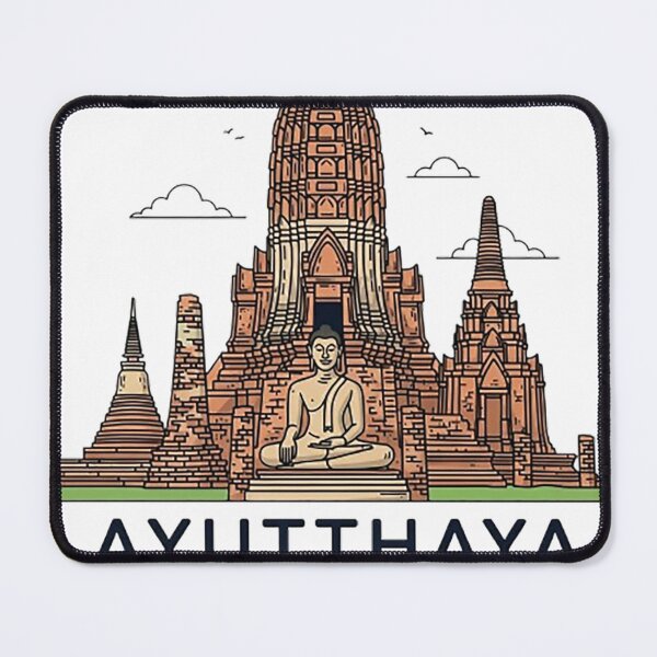 Item preview, Ayutthaya Historical Park designed and sold by likbatonboot.