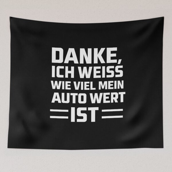 Item preview, Thanks, I know how much my car is worth – Satirical Meme Design designed and sold by Domci.