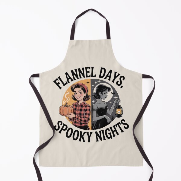 Item preview, Flannel Days, Spooky Nights - Cozy & Creepy Fall Design designed and sold by Jollys-ArtShop.