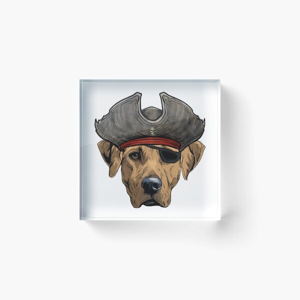 Item preview, Rhodesian Ridgeback Pirate designed and sold by whyitsme.