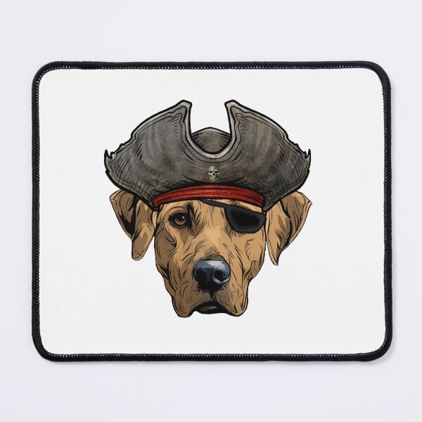 Item preview, Rhodesian Ridgeback Pirate designed and sold by whyitsme.