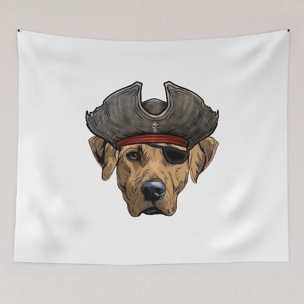 Item preview, Rhodesian Ridgeback Pirate designed and sold by whyitsme.