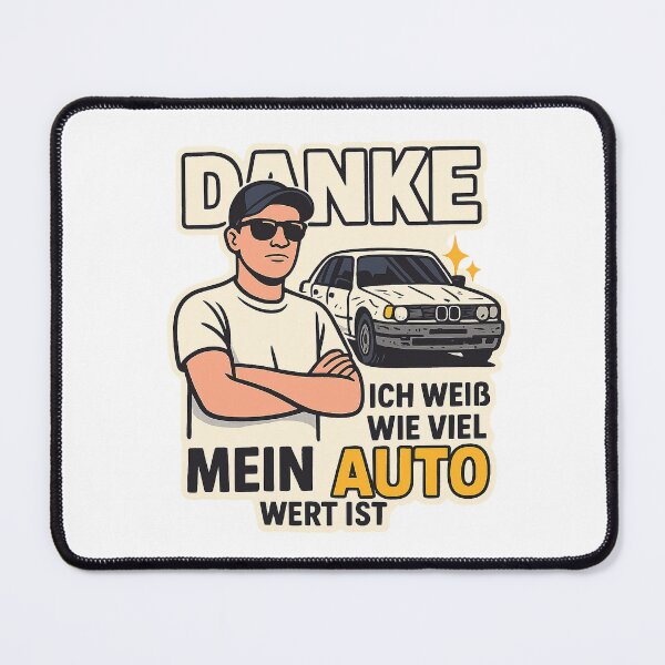 Item preview, Thanks, I know how much my car is worth – Funny Car Meme Design designed and sold by Domci.