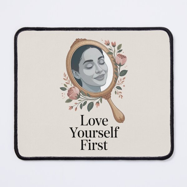 Item preview, Love Yourself First Mirror Art designed and sold by Enjoy237.
