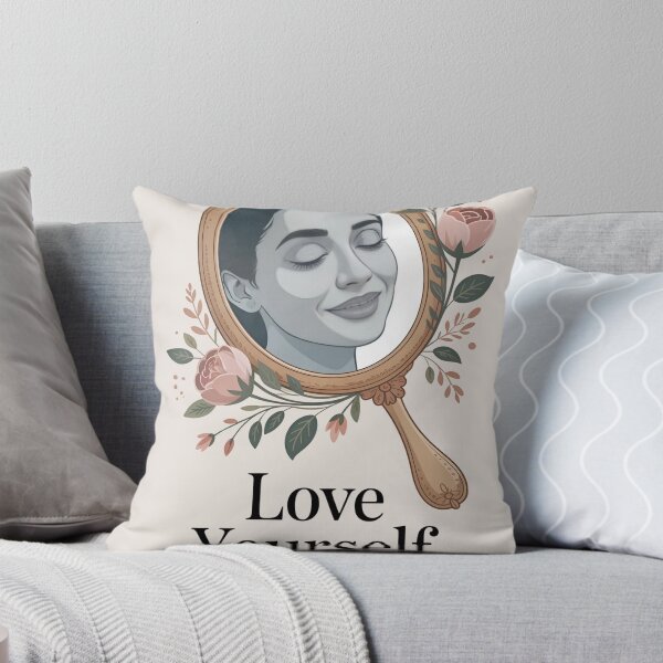 Item preview, Love Yourself First Mirror Art designed and sold by Enjoy237.