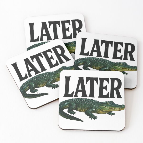 Item preview, Later gator png｜funny gator png｜later alligator png｜later gator design｜florida vacation png｜later alligator｜reptile clipart｜alligator png designed and sold by PixelBlooming.