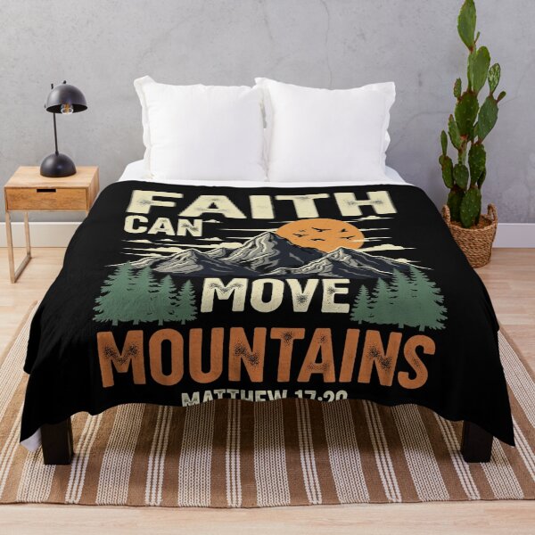 Item preview, Faith Can Move Mountains - Hiking designed and sold by VinsendDraconi.